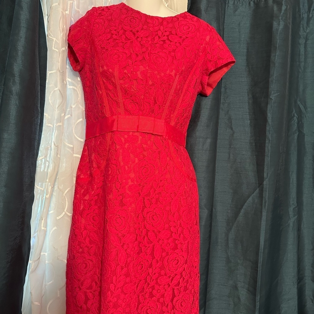 Elegant Bright Pink Dress